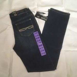 NWT Buffalo David Bitton Misha straight leg jeans